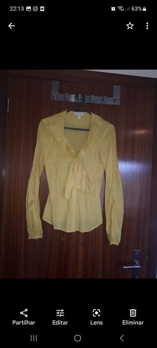 Blusa amarela  Ana sousa