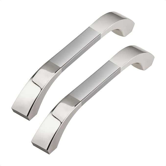 Uchwyty meblowe 12 sztuk srebrne 96mm