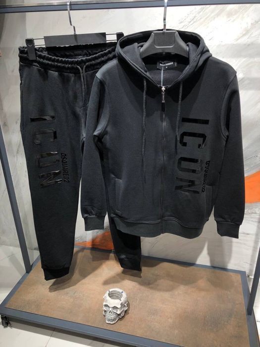 Скидка ! Dsquared Icon мужской спортивный костюм