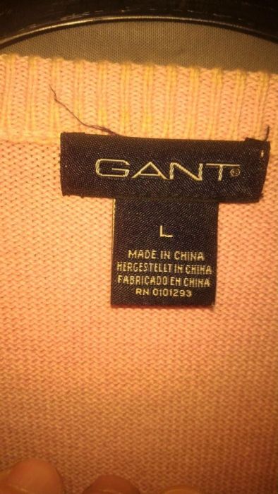 Gant pullover tamanho L. (Cor de rosa)