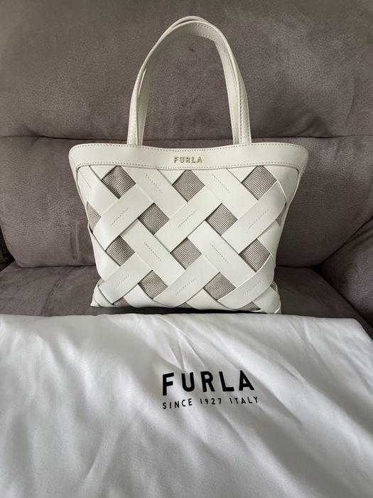 Mala FURLA Branca (Pele)