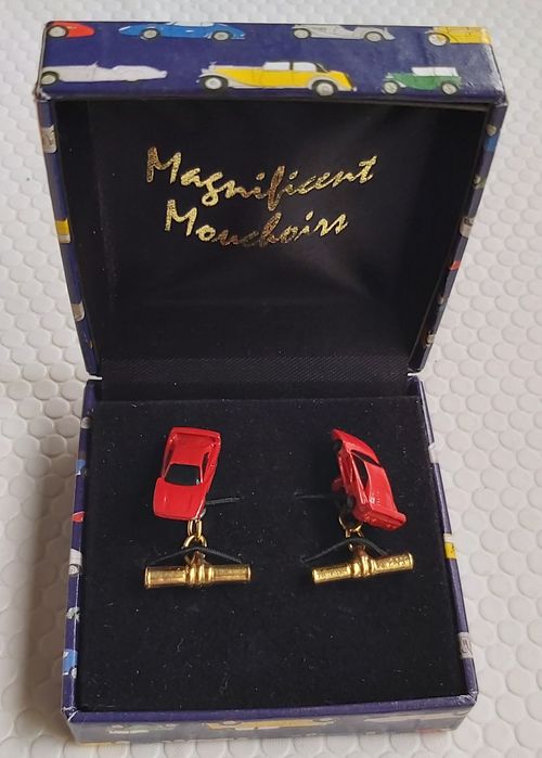 Ferrari F40 - Botões de punho novos com caixa.