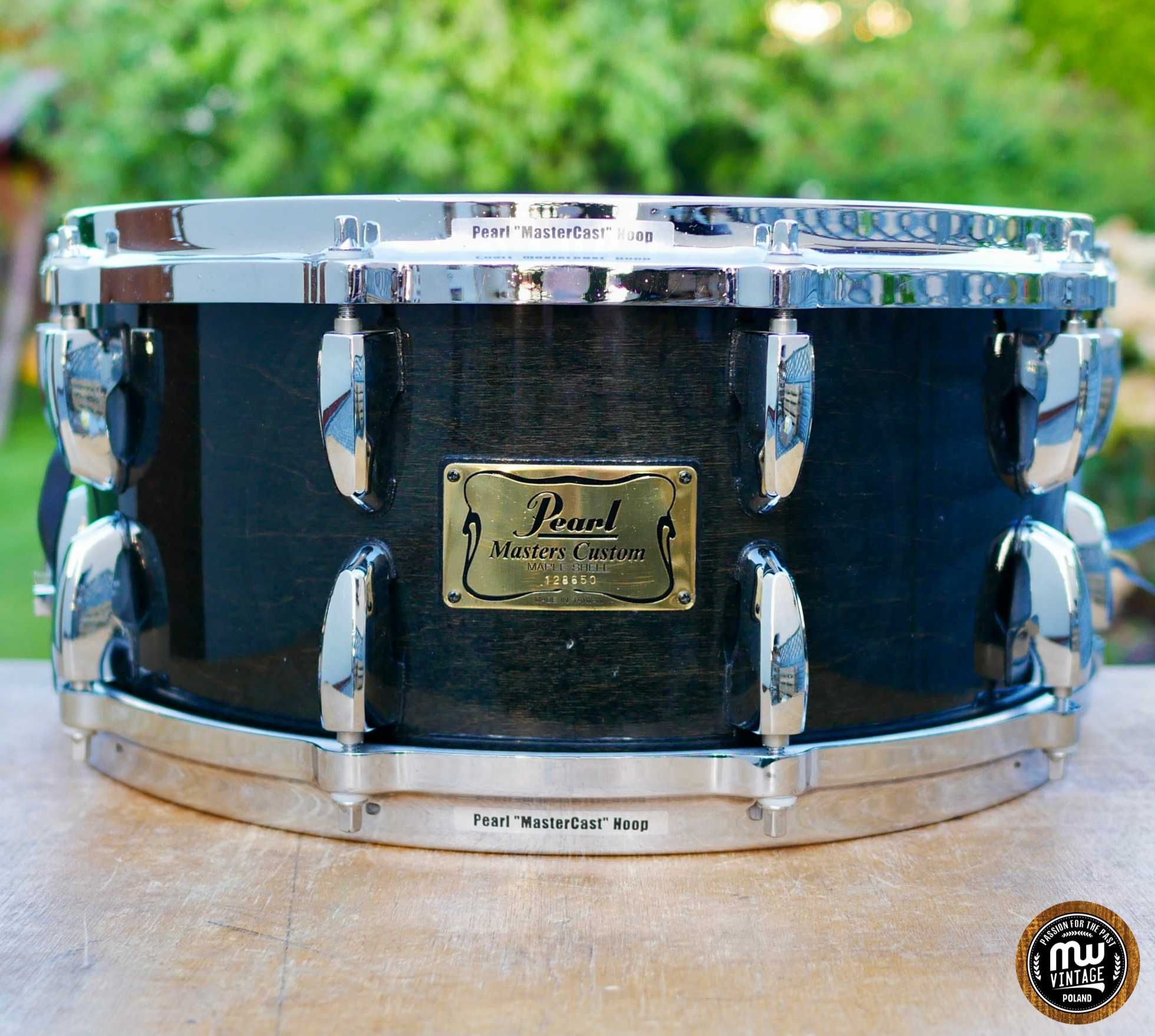 Werbel Pearl Masters Custom MMX 14" x 6,5" Black Mist ‼️