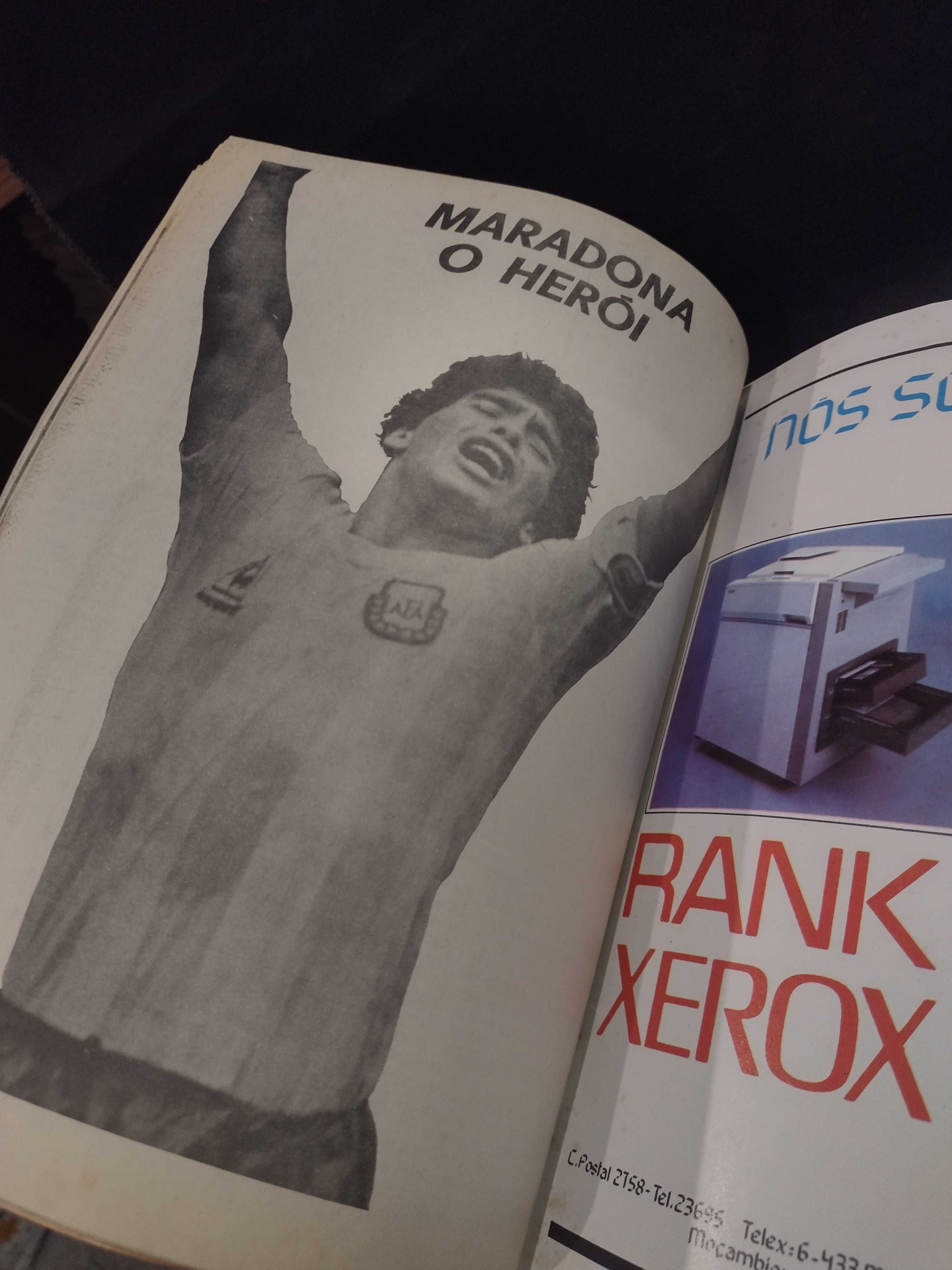 Revista Tempo México 86 Pique c/ Poster Maradona