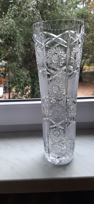 Kryształowy wazon  PRL