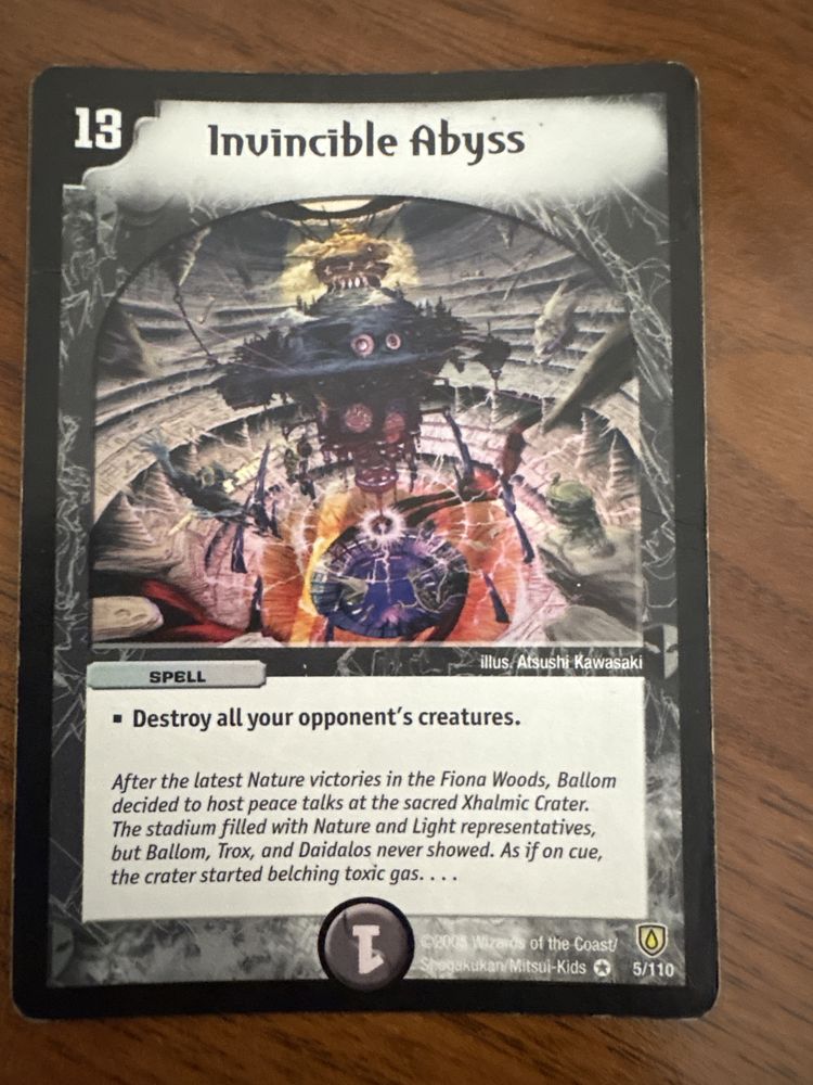 Invincible Abyss - Karta Duel Masters