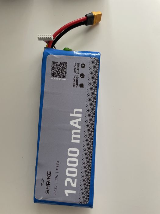 Акумулятори 6s2p/6s3p 8000/9000/12000 mAh для FPV
