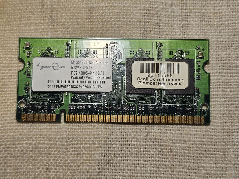 Ram 512MB 2Rx16 DDR2 PC2-4200S