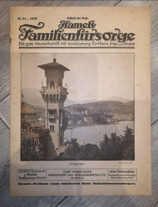 Stara gazeta niemiecka
