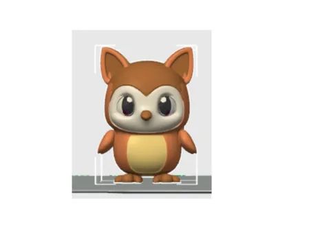 Coruja Gato Decorativa