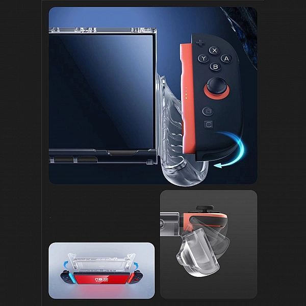 Supcase Crystal Case Nintendo Switch 2 Frost Clear