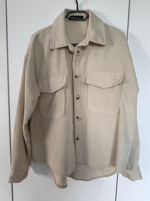 Koszula sztruksowa Oversize S