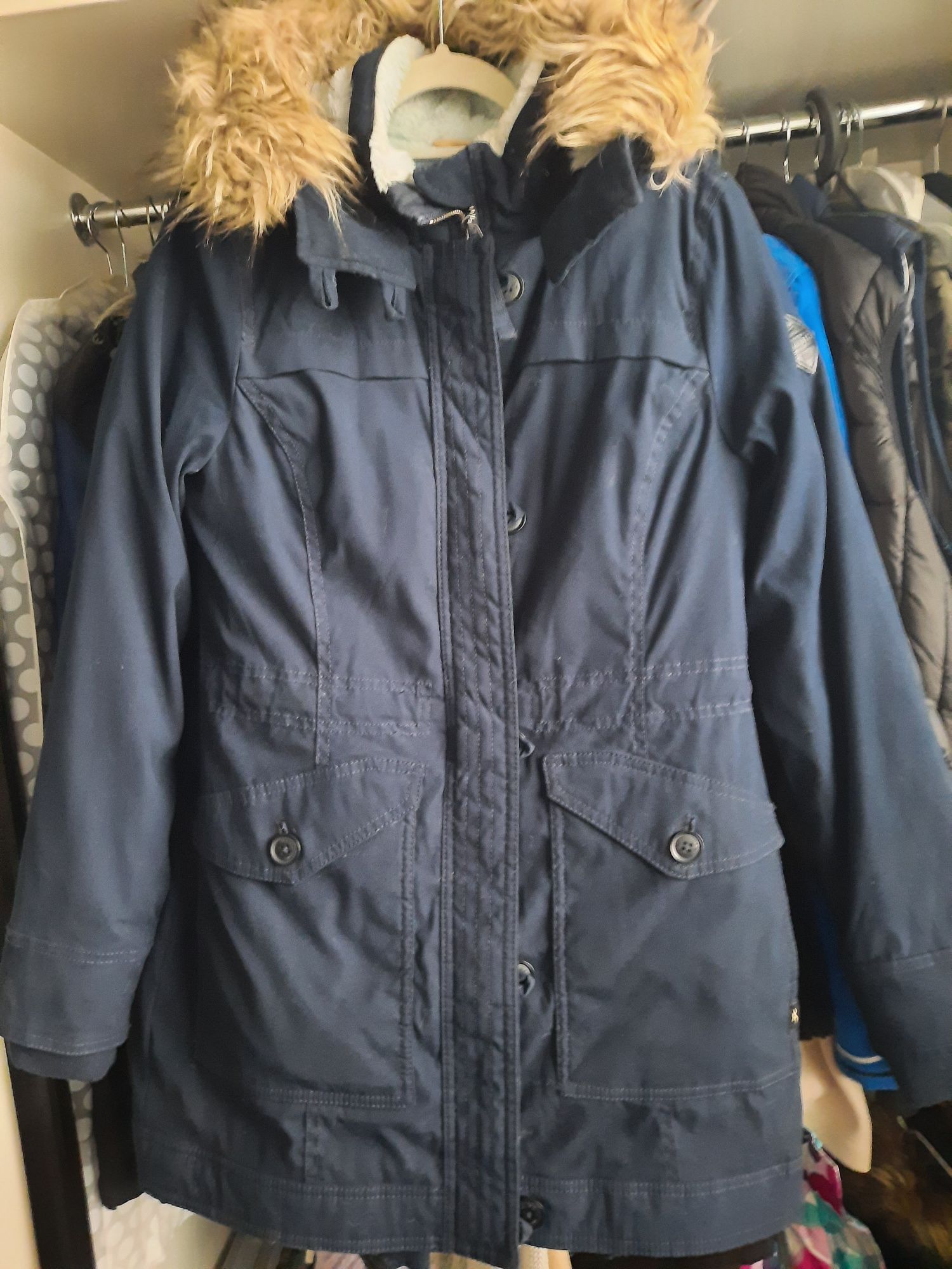 Kurtka zimowa parka Hollister rozm.M