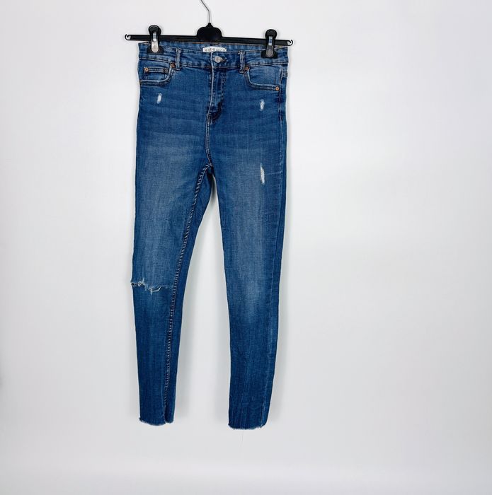 Jeansy skinny z przetarciami M 38 Denim Co.