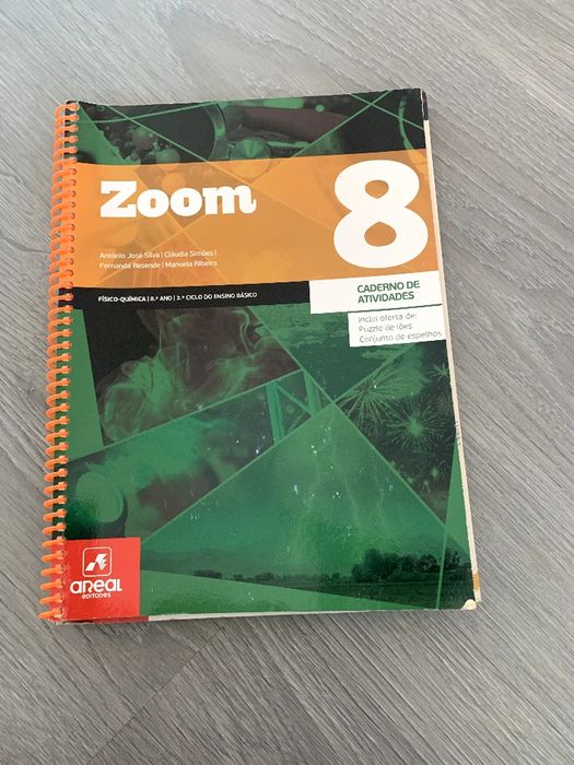Zoom 8 ano - caderno de atividades de físico-química