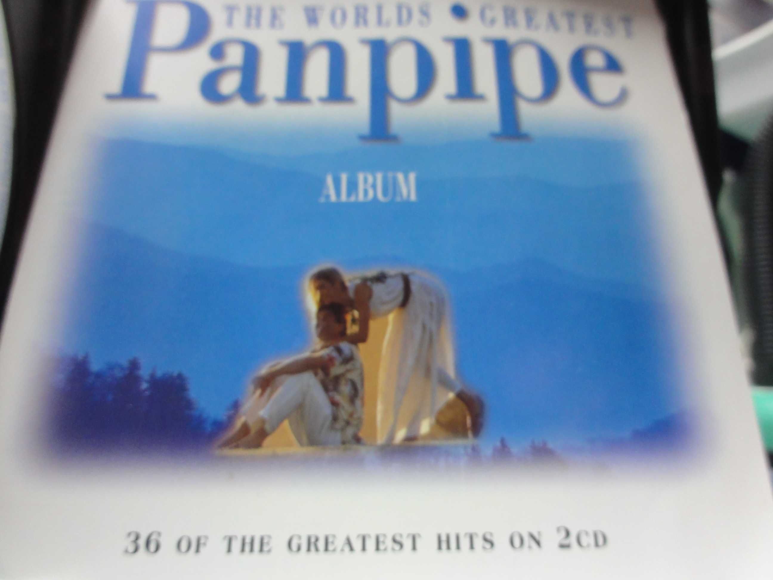 2 CD АЛЬБОМ Panpipe 36 мировых ХИТОВ,по 18треков.Лиценз!№50583102