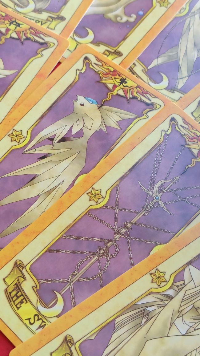 Anime Сакура собирательница карт дозорные карты sakura card captor