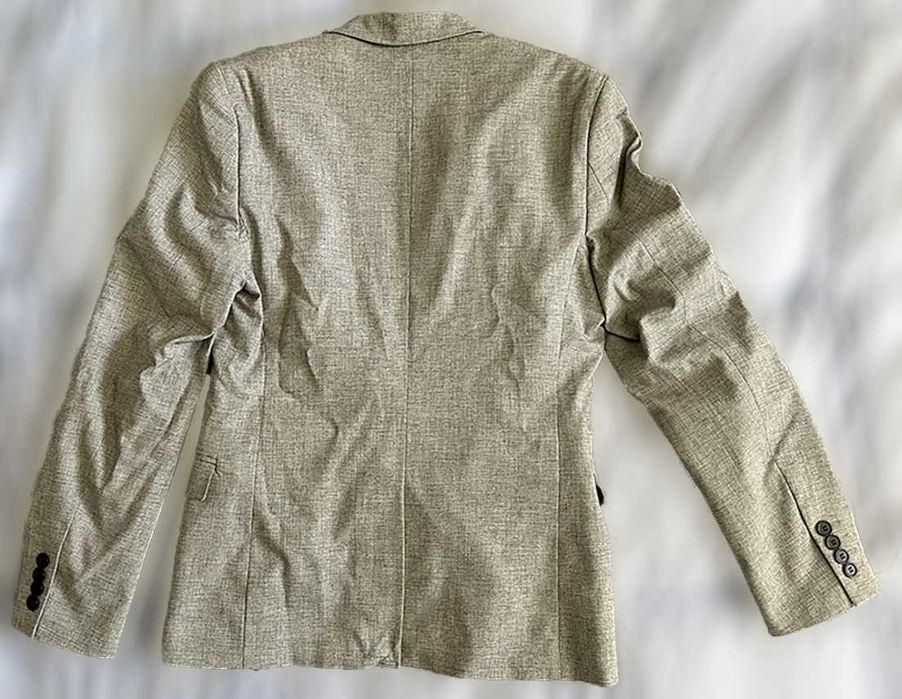 Casaco de Fato / Blazer de Homem Cinza, Novo
