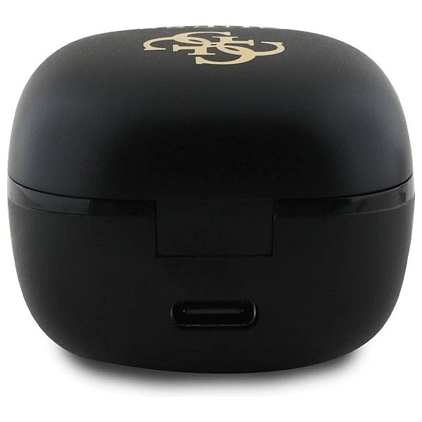Słuchawki Bluetooth Guess Iridescent 4G Printed Logo TWS + stacja doku