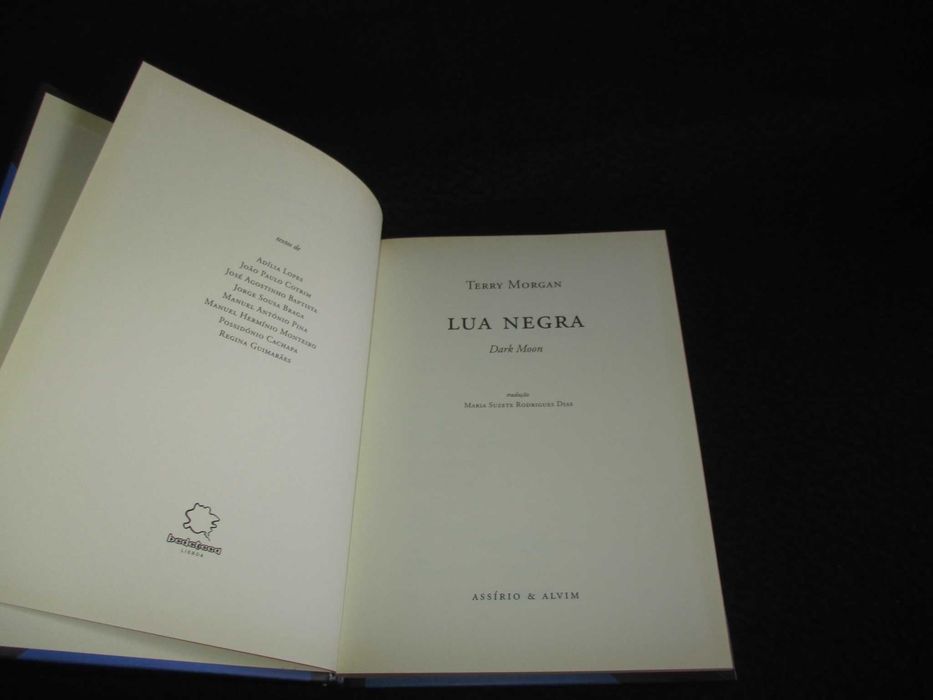 Livro Lua Negra Dark Moon Terry Morgan