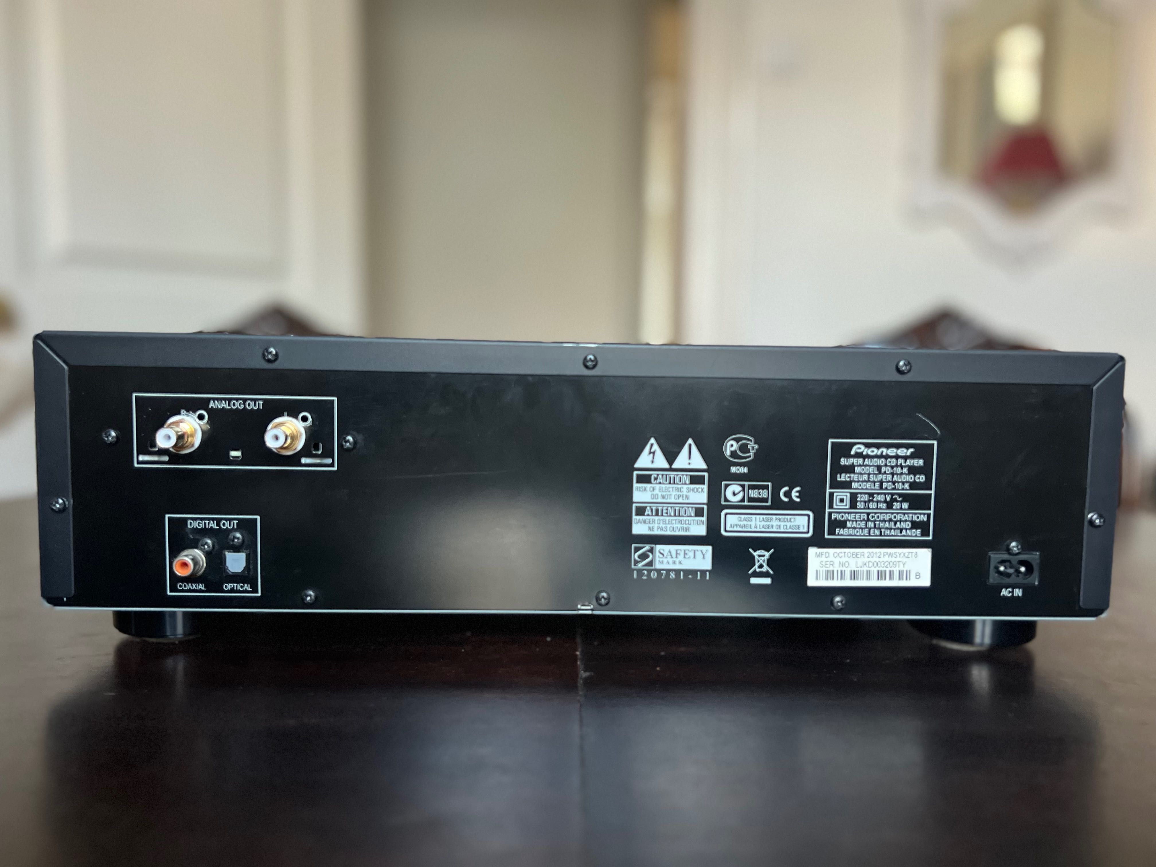 Leitor de CD e SACD Pioneer PD-10 - Upgraded