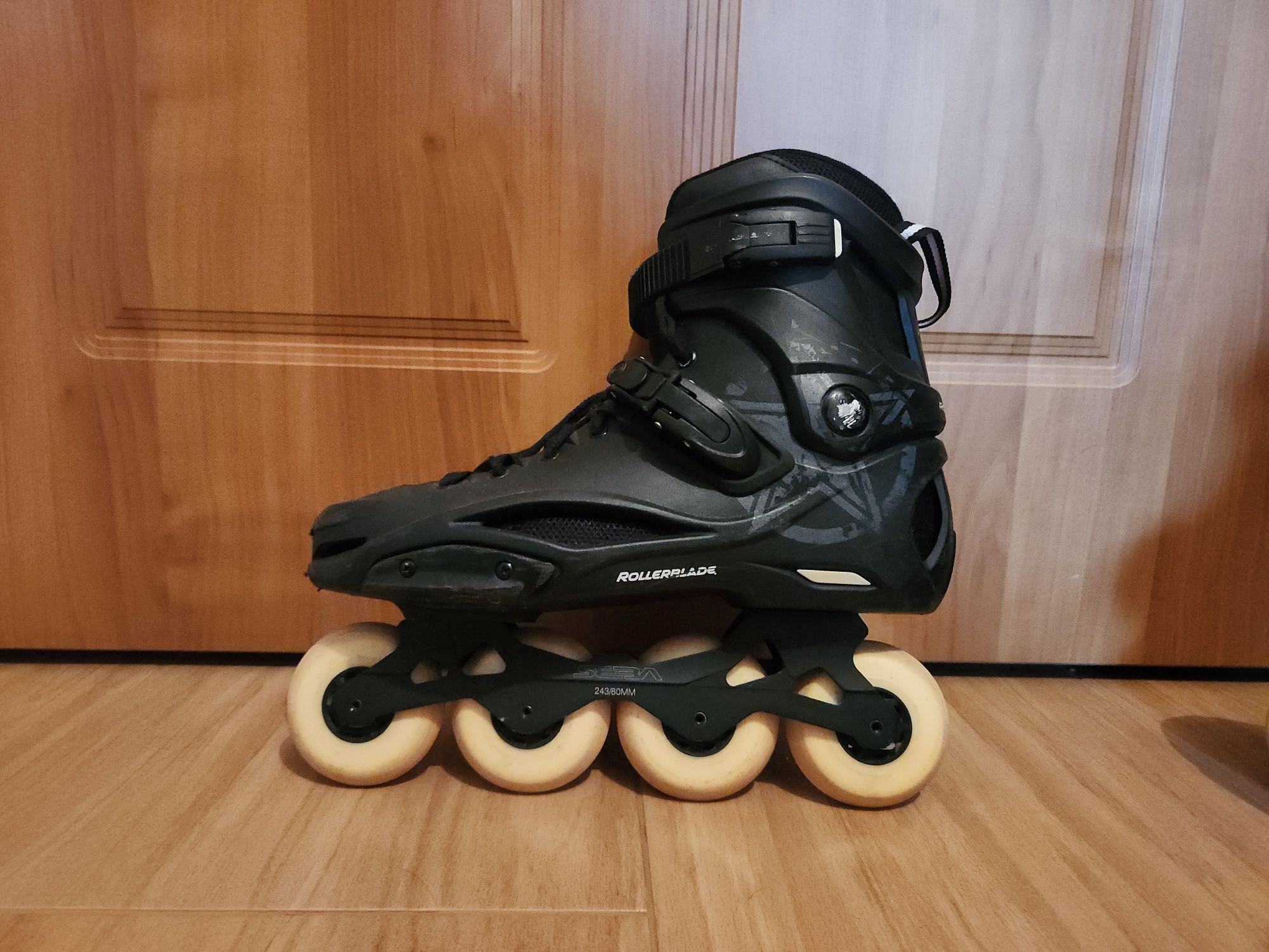 Rolki rollerblade Rb80 z szyną FR1 243/80 I kołami Hydrogen