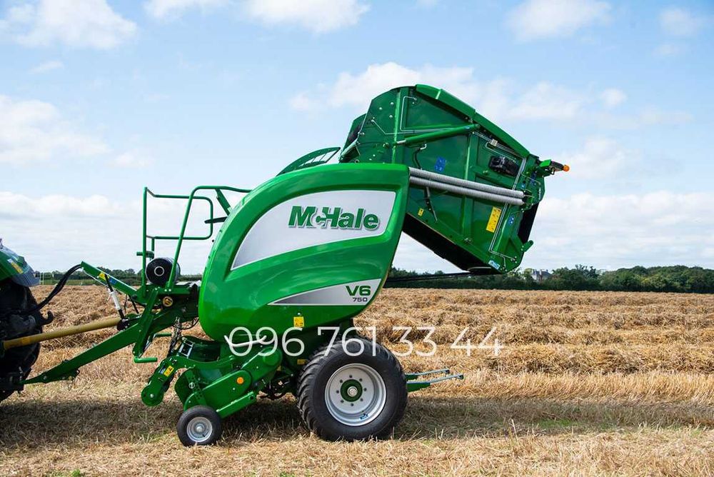 Прес підбирач McHale V6750 Тюкопрес Пресс подборщик сіна/соломи/сінажа
