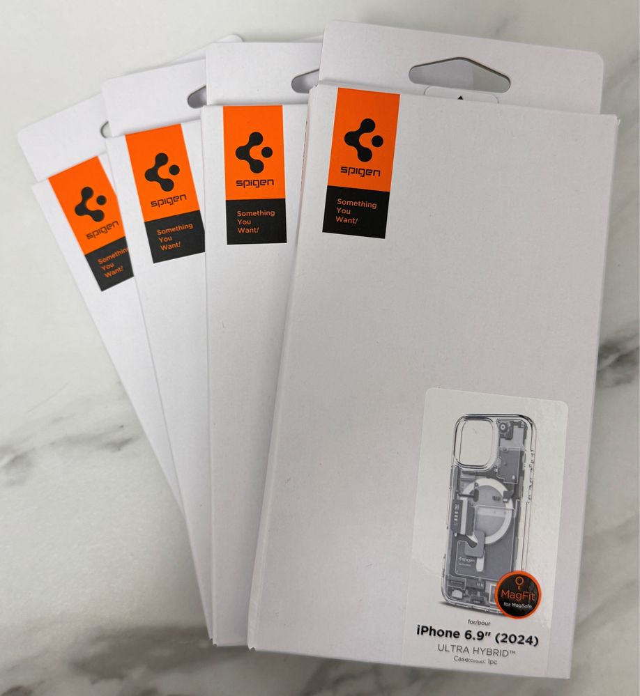 Чохол Spigen Ultra Hybrid MagFit for iPhone 16 Pro Max 6.9" White