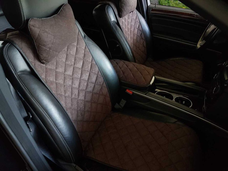 Накидки Алькантара Nissan Rogue Чехлы Ниссан Чохли Коврики EVA Qashqai