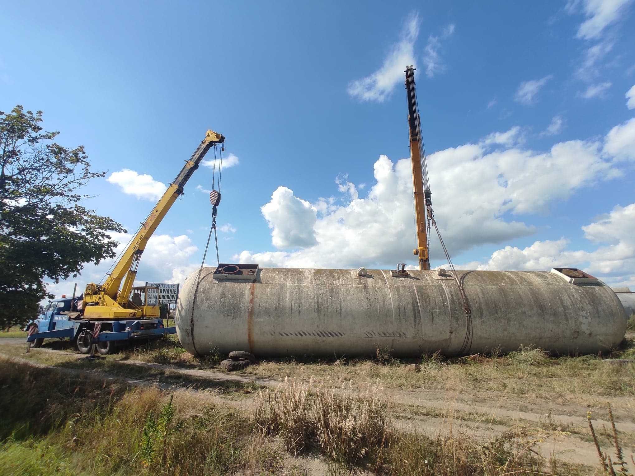 Usługa Dźwig Kościan i okolice 35Ton i HDS