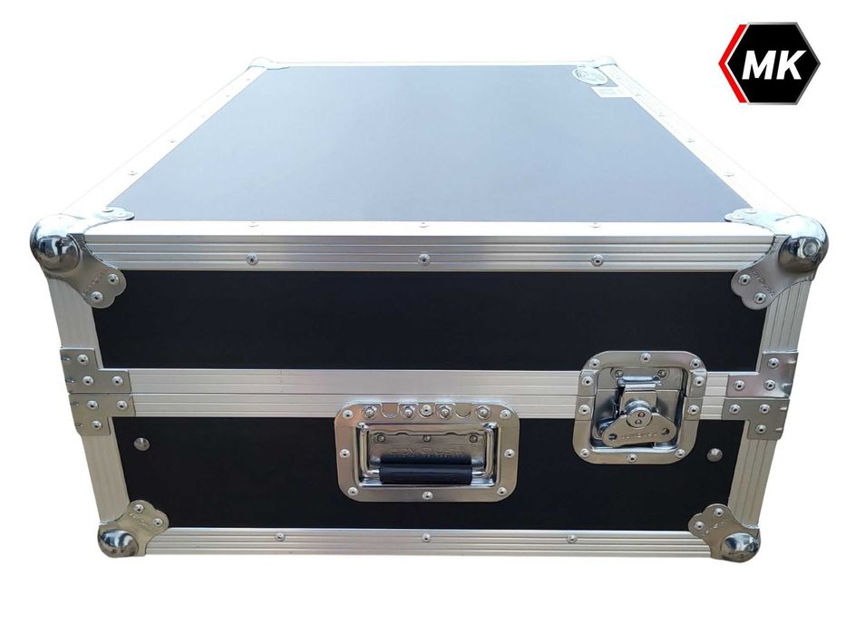 Denon Prime 4/4+ Flight Case z półką na laptopa oraz   RACK 2U