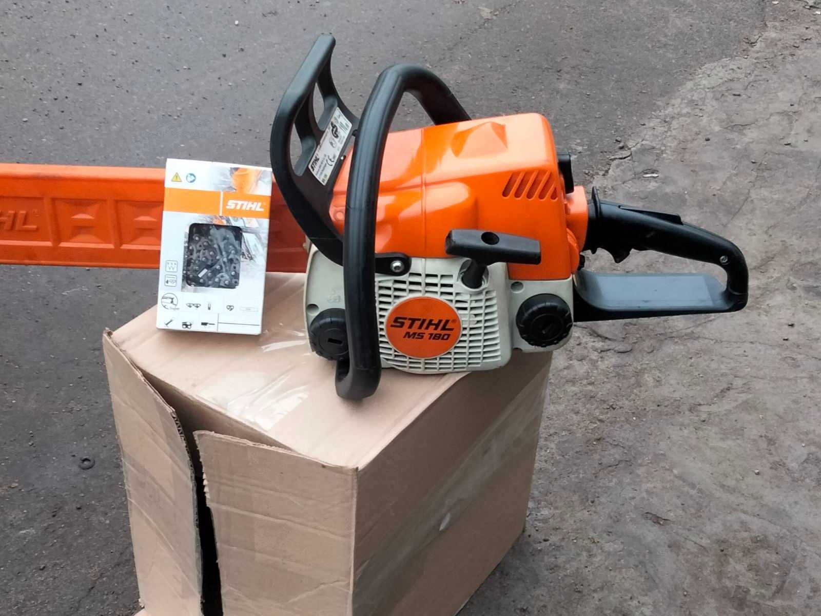 бензопила STIHL MS 180 после капремонта