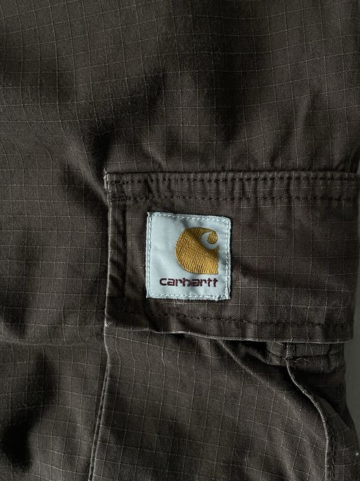 Carhartt WIP Regular Cargo Pants Brown карго штаны кархартт коричневые