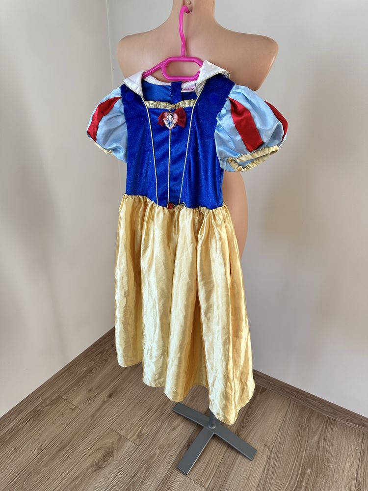 Strój przebranie na bal przebierańców Disney 116 cm królewna Śnieżka