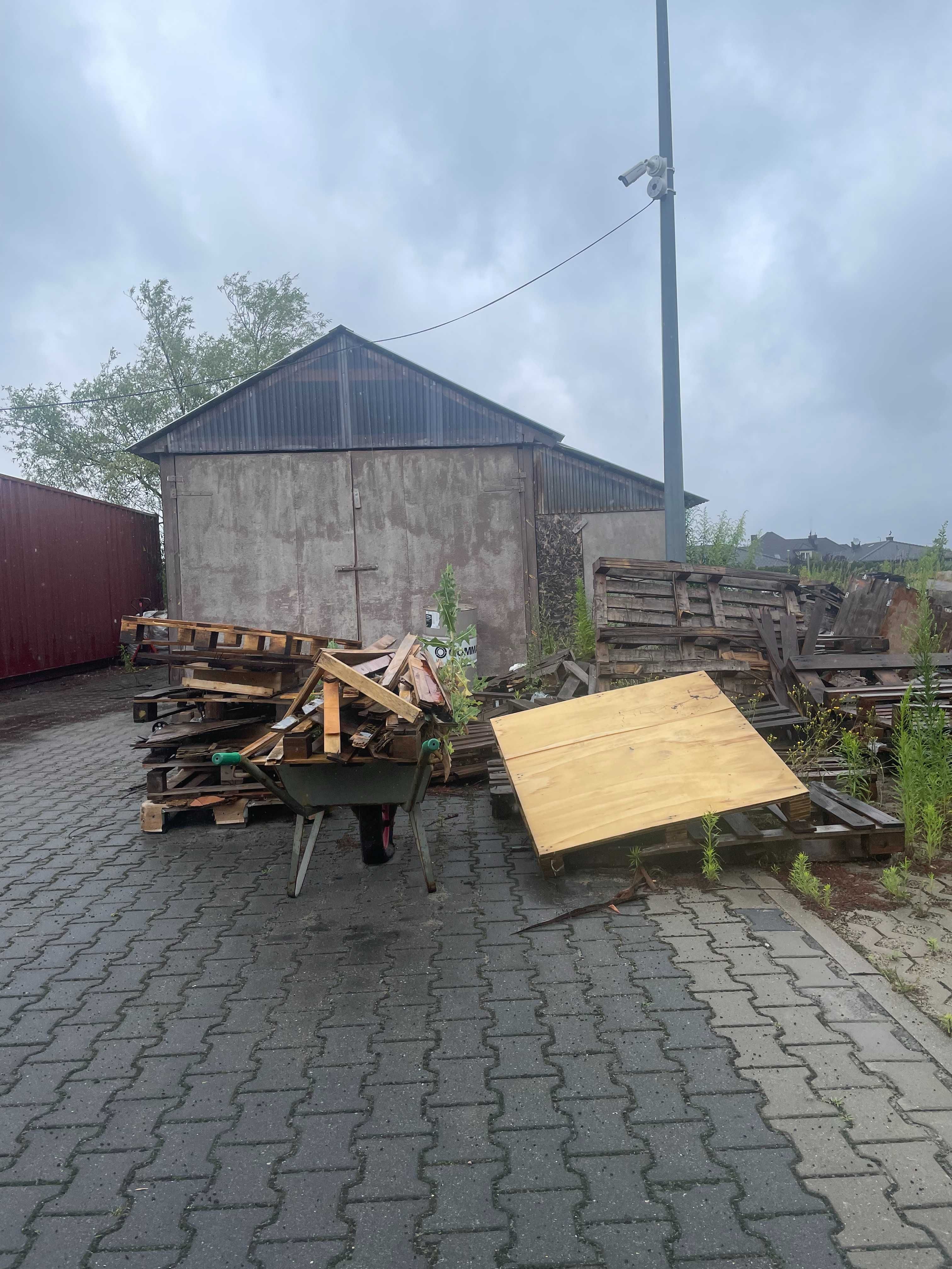 Używane palety i inne drewno oddam za darmo