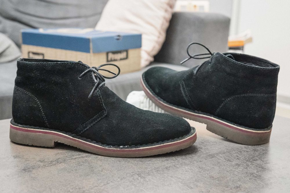 Чорні замшеві черевики-дезерти Propet, розмір 42 US9.5, стопа 270мм