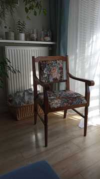 Fotel tapicerowany PRL