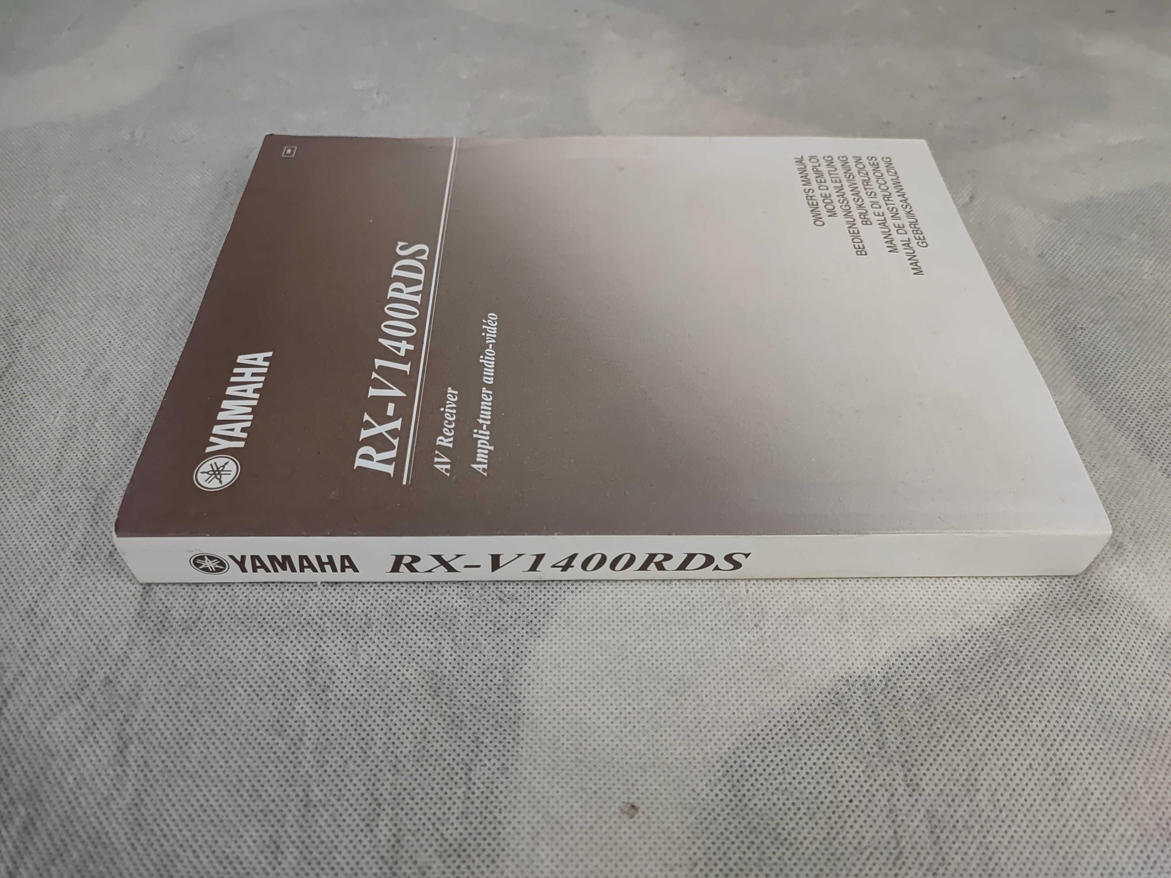 Instrukcja obsługi Yamaha Amplituner RX-V1400RDS Warszawa