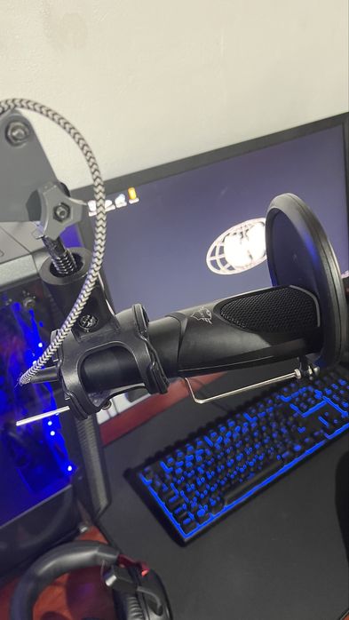 Microfone Trust + Suporte