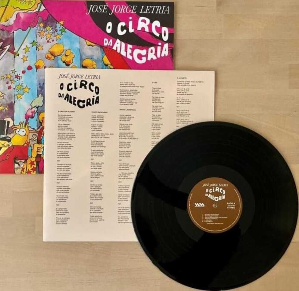 José Jorge Letria Edição especial e limitada caixa 4 LPs vinil NOVO