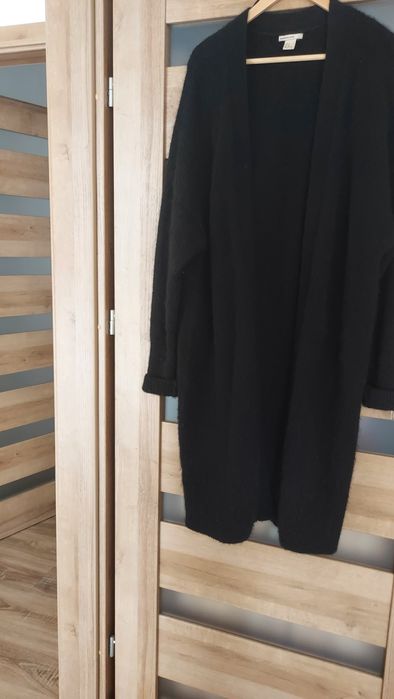 Sweter czarny mohair