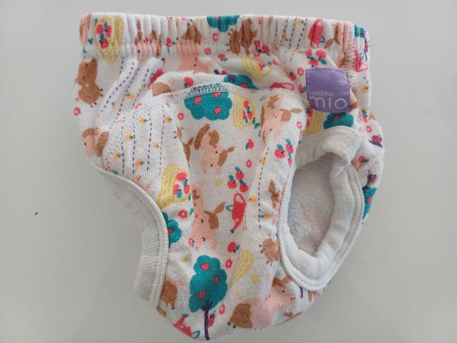 Cuecas de treino, tamanho 2-3 anos (lote de 2), BAMBINO MIO