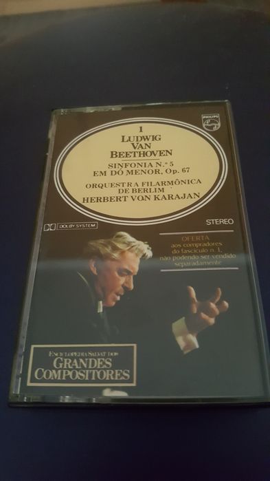 Cassete sinfonia N5  Beethoven (nova)