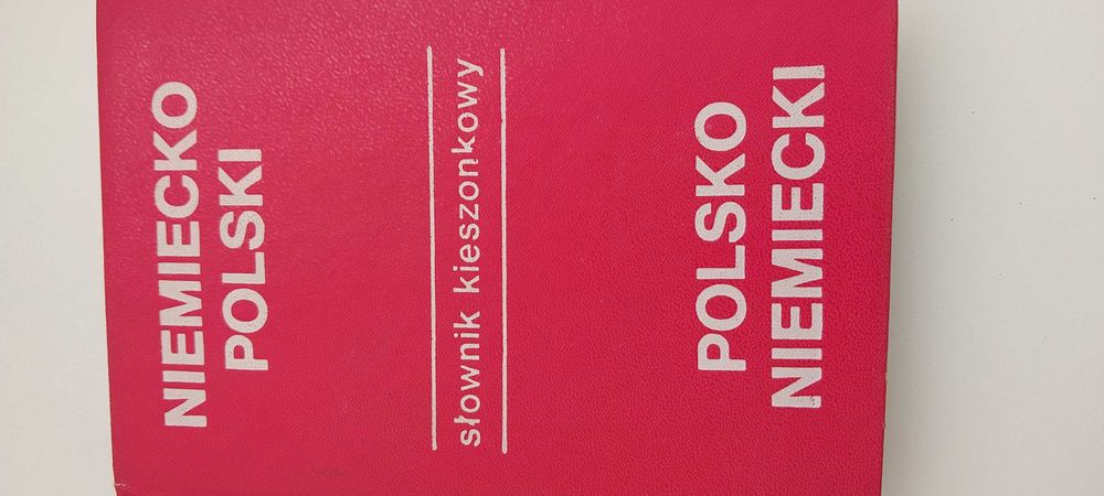 słownik niemiecko polski - polsko niemiecki