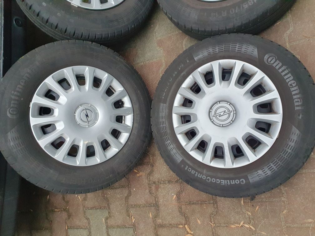 Oryginalne Felgi Koła 14" Opel Corsa 4x100 Et39+185.70.14 Continental