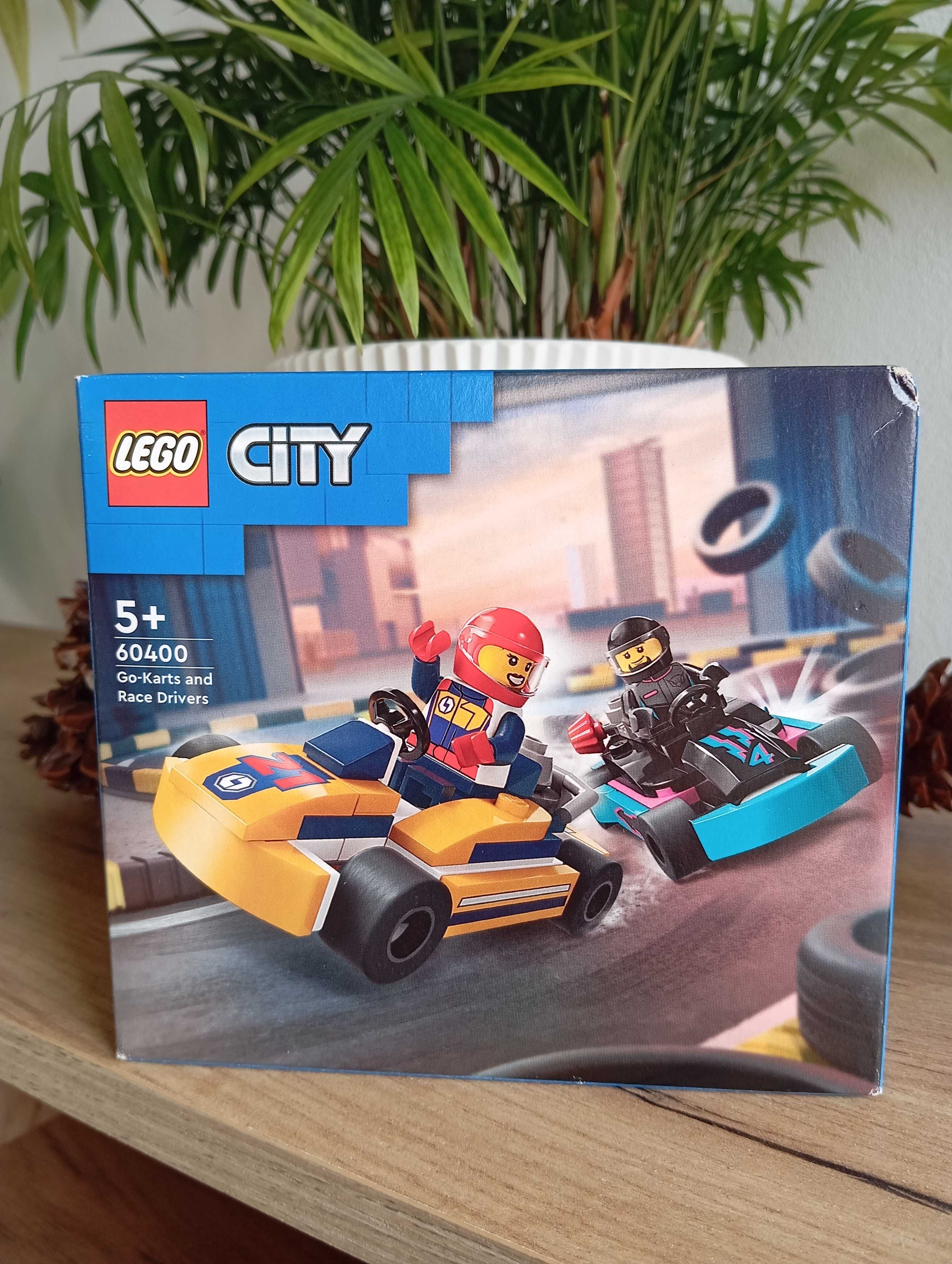 Nowe klocki LEGO City Go-Karts and Race Drivers