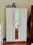 Roupeiro IKEA 3 portas branco – 11 meses de uso