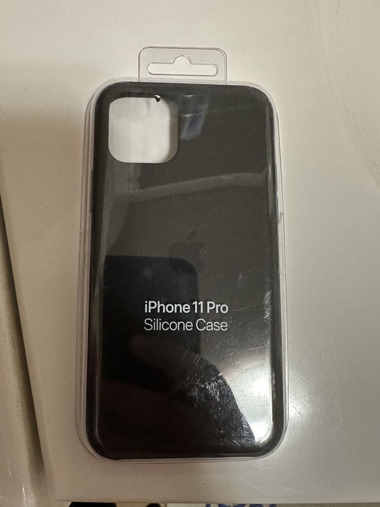 Чохол iphone 11 pro силікон black