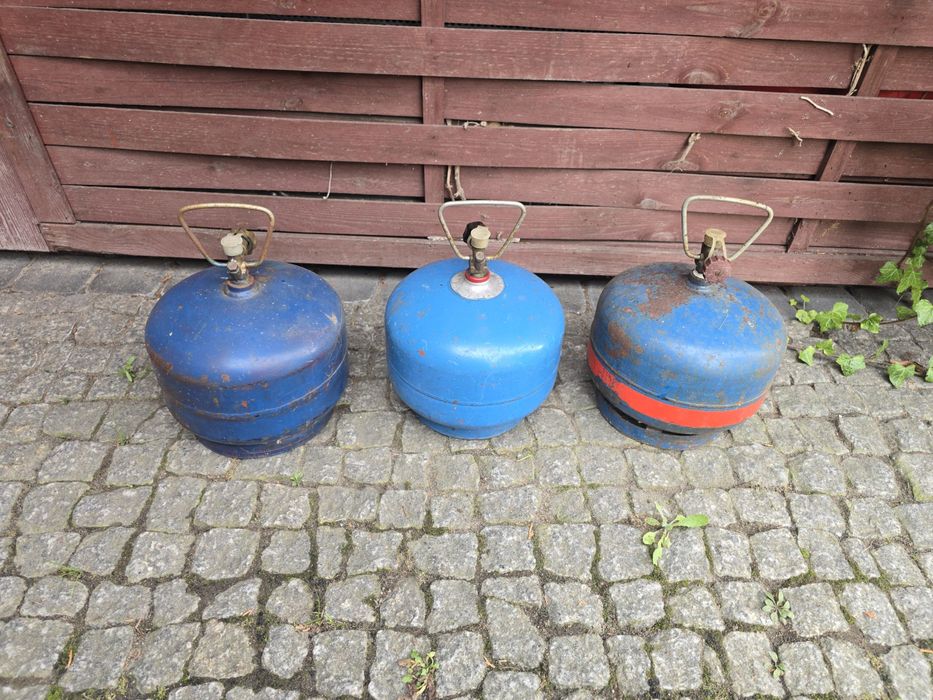 Butla gazowa,turystyczna 2kg,używana,propan butan