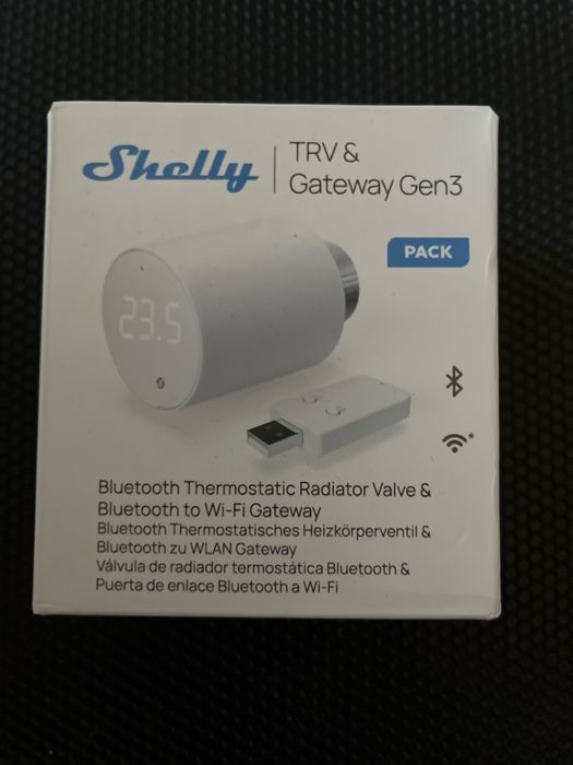 Głowica termostatyczna Shelly z bramką